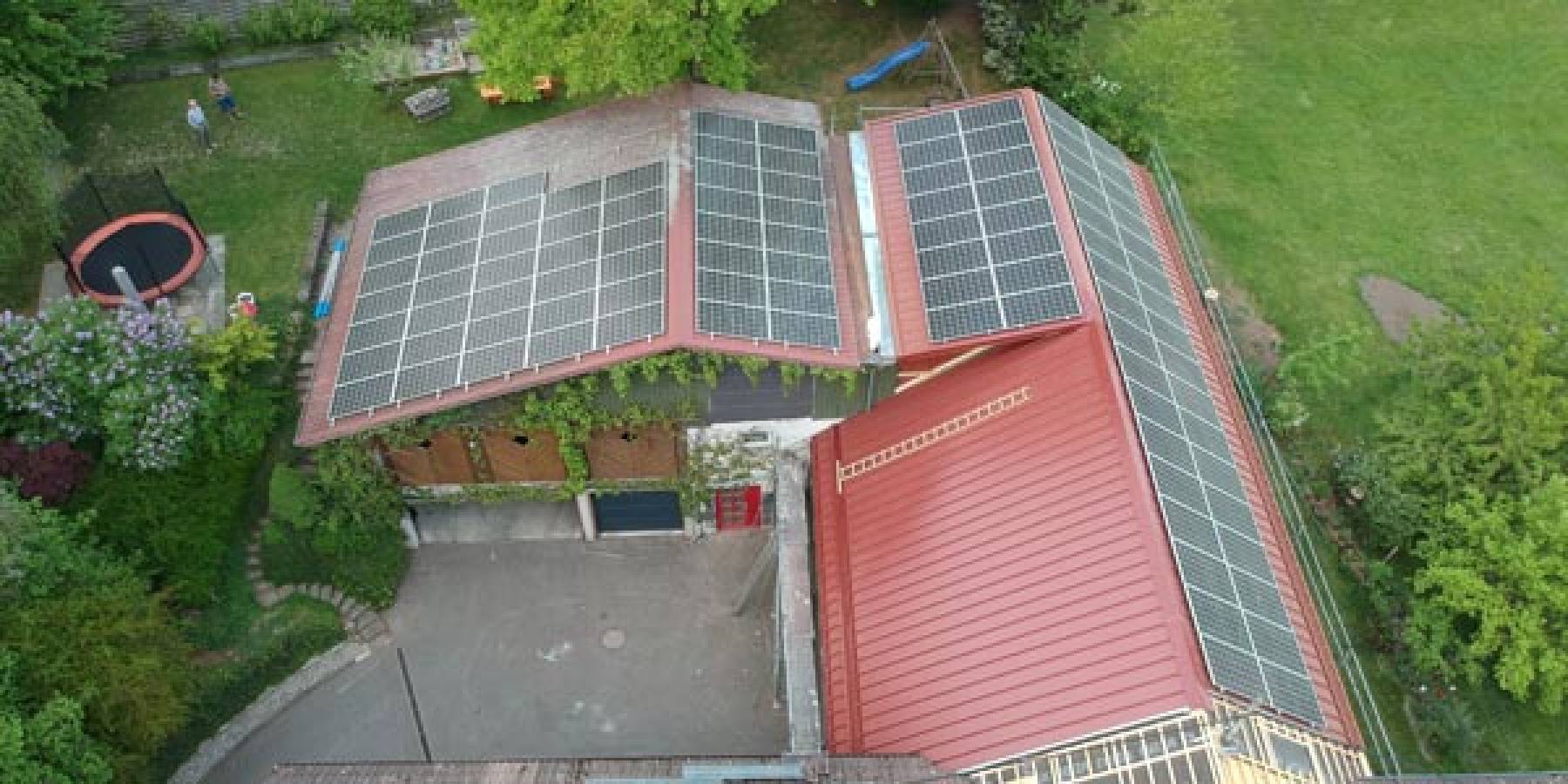 Unsere Photovoltaikanlage